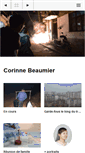Mobile Screenshot of corinnebeaumier.com